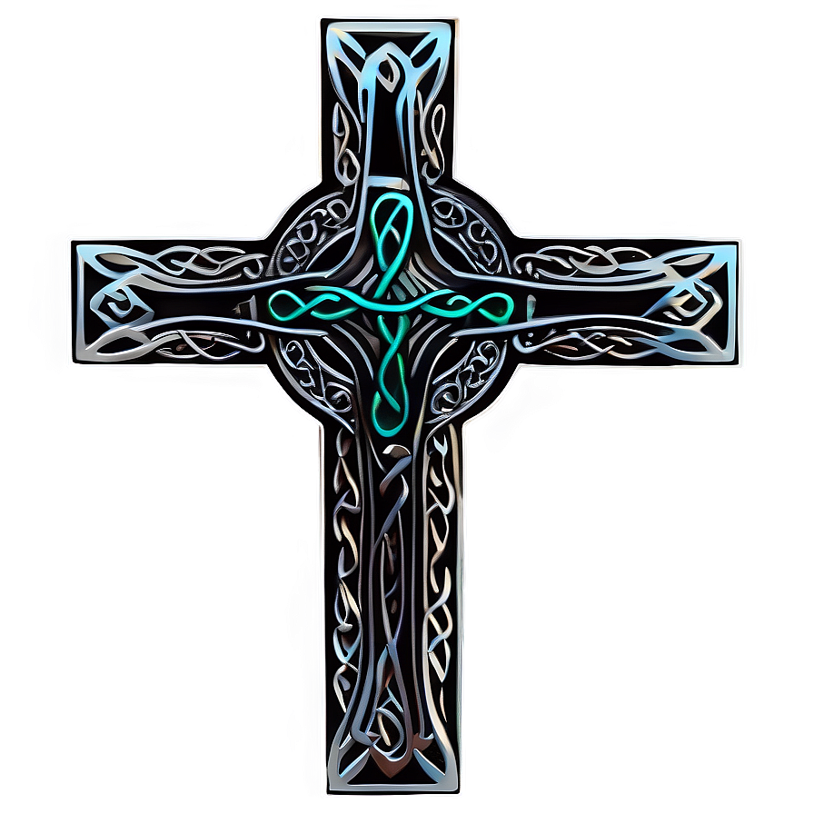 Tribal Celtic Cross Png 1