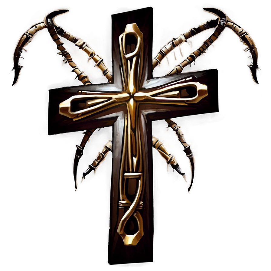 Tribal Cross Png 5