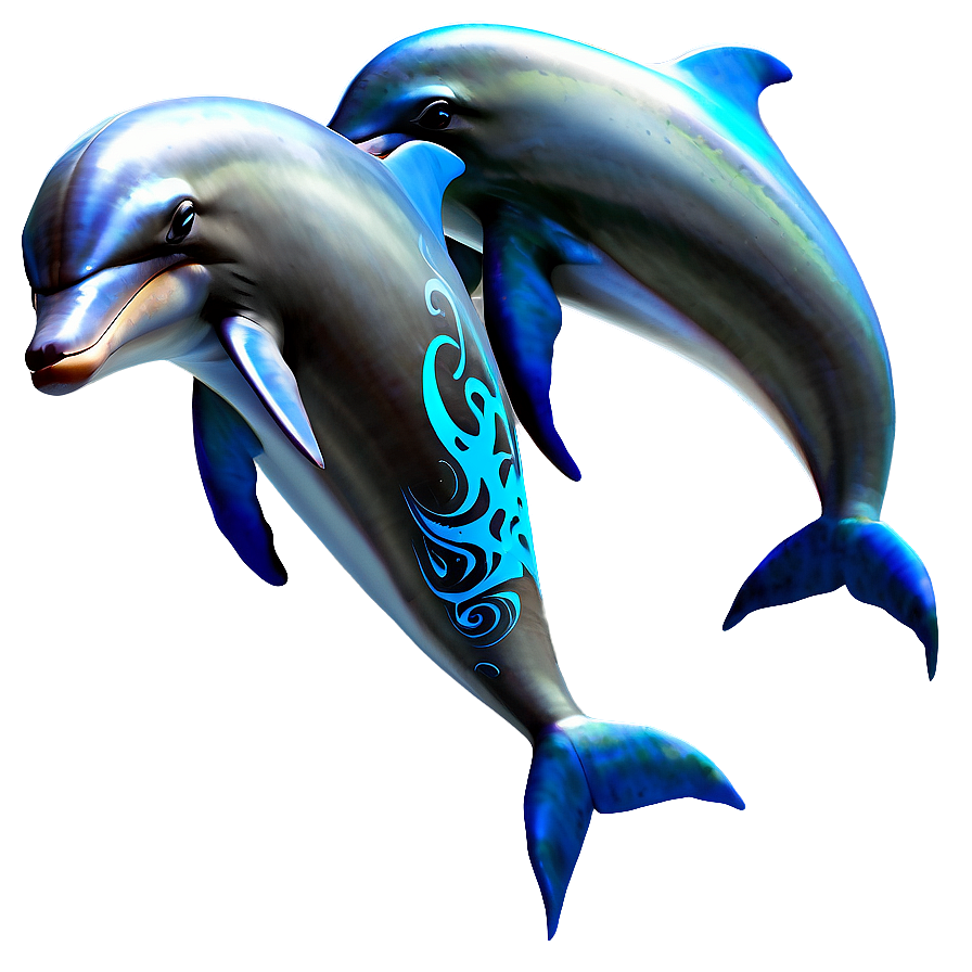 Tribal Dolphins Png 06112024