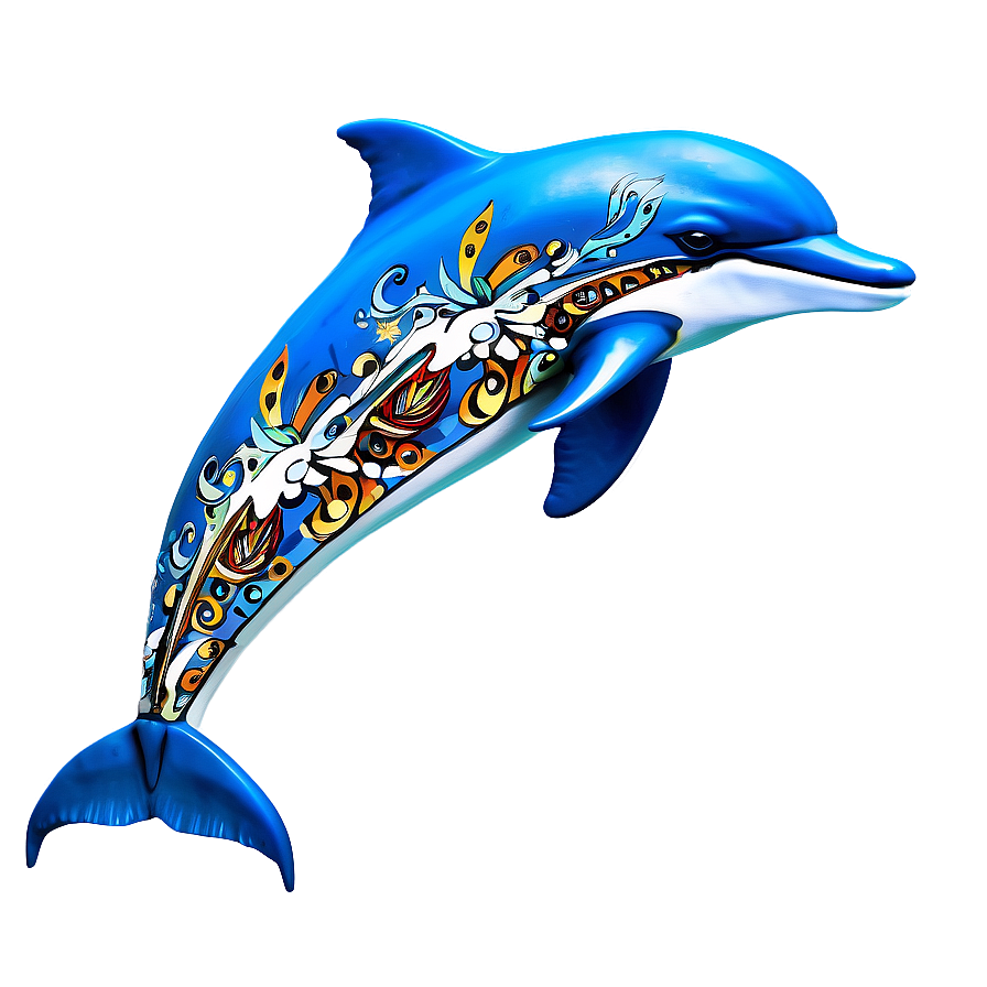 Tribal Dolphins Png 6