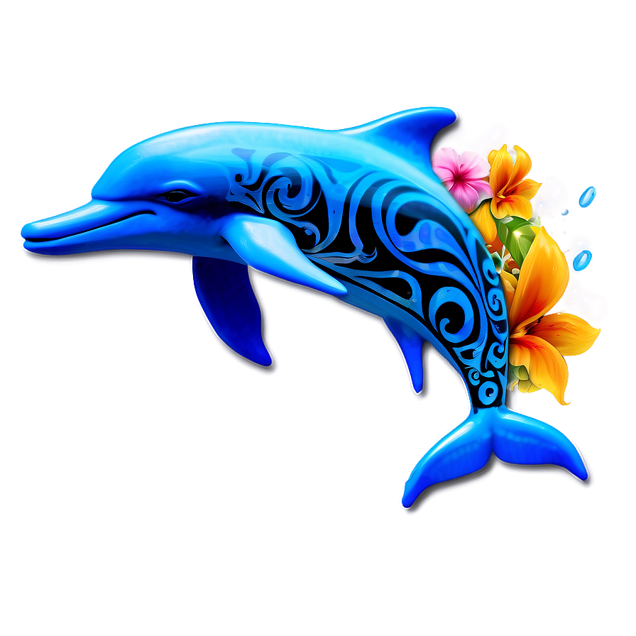 Tribal Dolphins Png Fql87