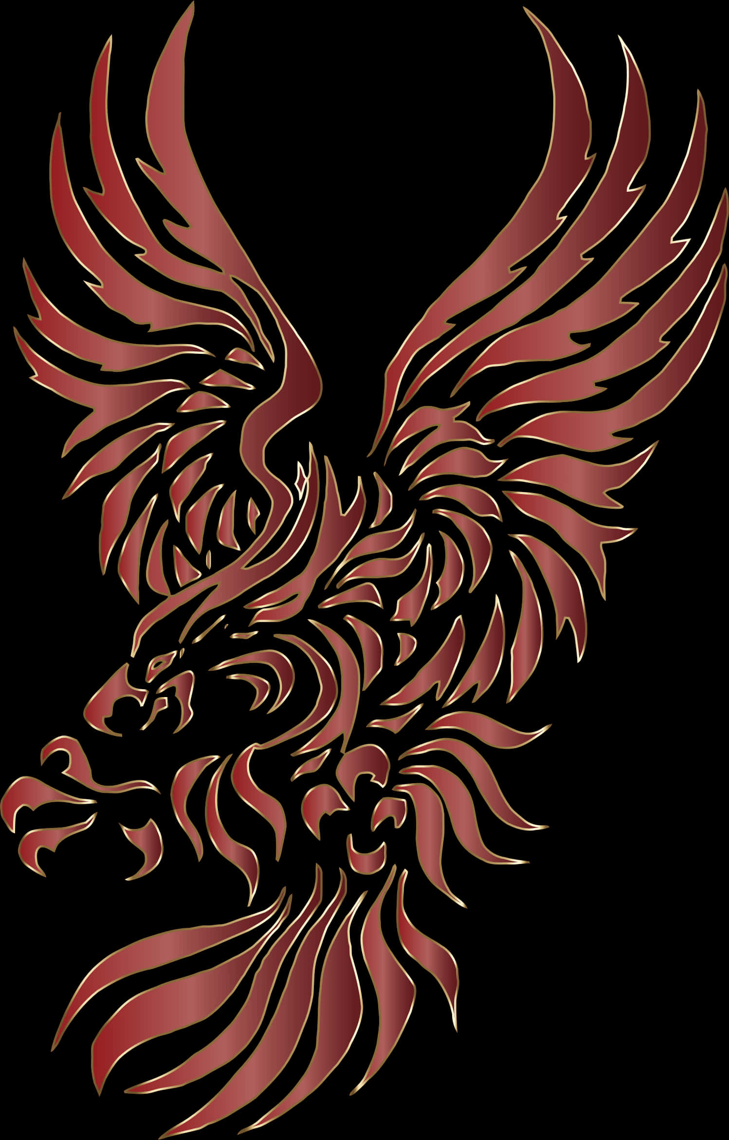 Tribal Eagle Artwork