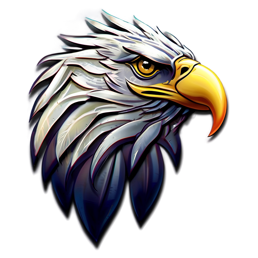 Tribal Eagle Head Tattoo Png 06292024