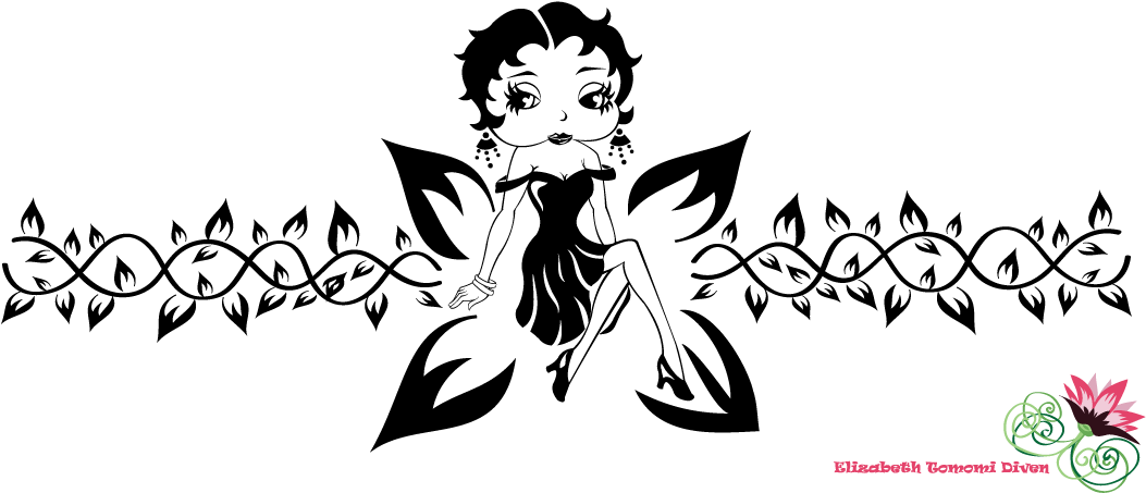 Tribal Fairy Tattoo Design