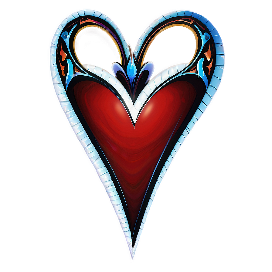 Tribal Heart Clipart Tattoo Png 05252024