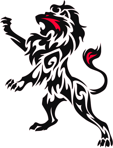 Tribal Lion Tattoo Design