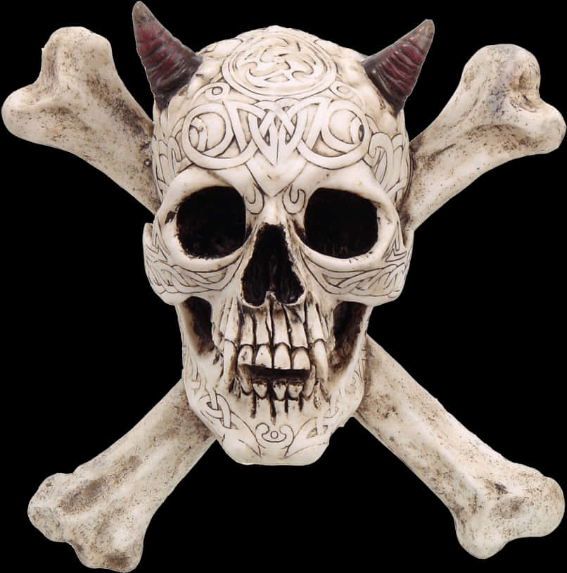 Tribal Skulland Crossbones