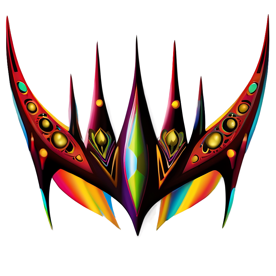 Tribal Spikes Tattoo Design Png 17