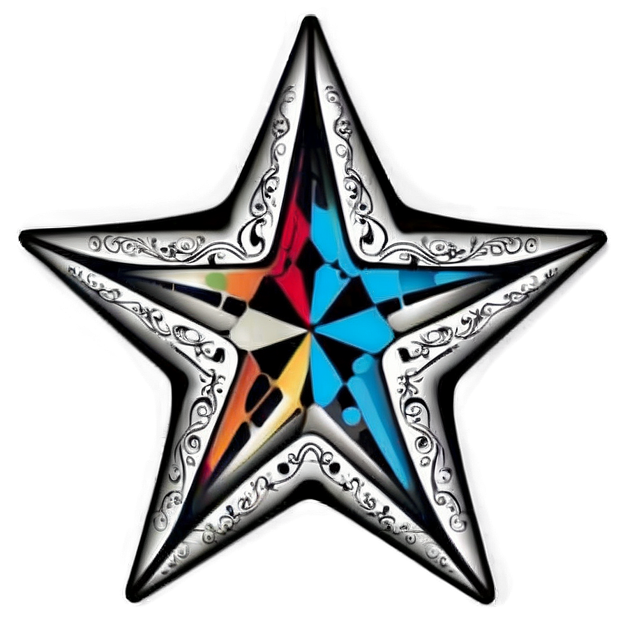 Tribal Star Tattoo Png Ktn83