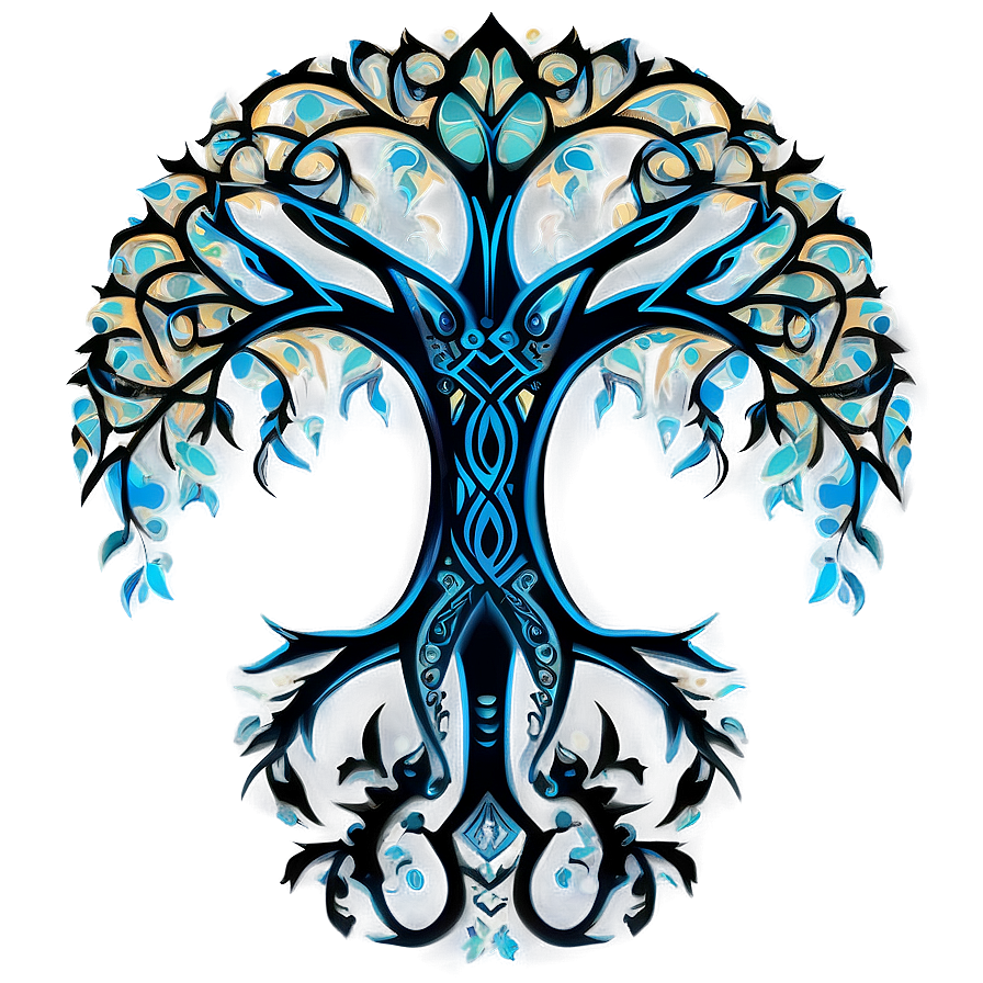 Tribal Tree Of Life Tattoo Png Wtn