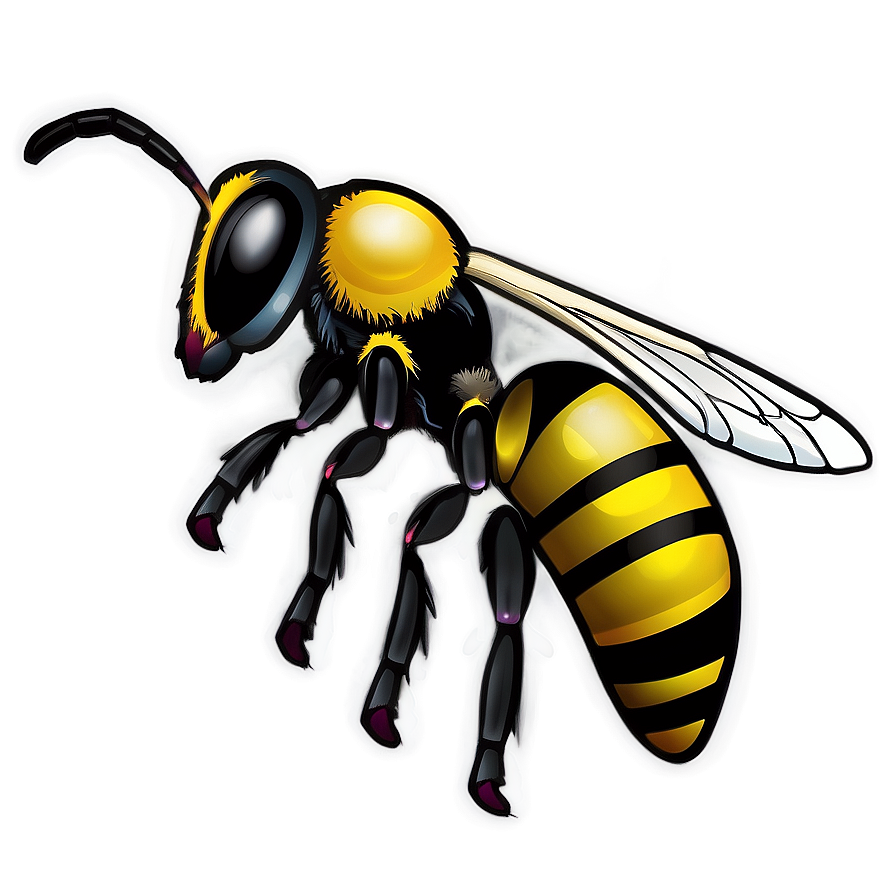 Tribal Wasp Design Png 05242024