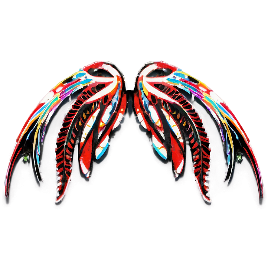 Tribal Wings Png 05032024