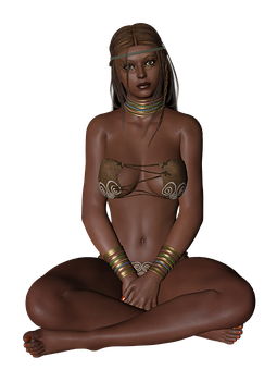 Tribal_ Woman_ Digital_ Art