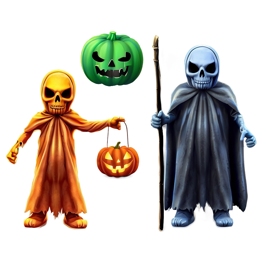 Trick Or Treat Spooky Spirits Png Kat