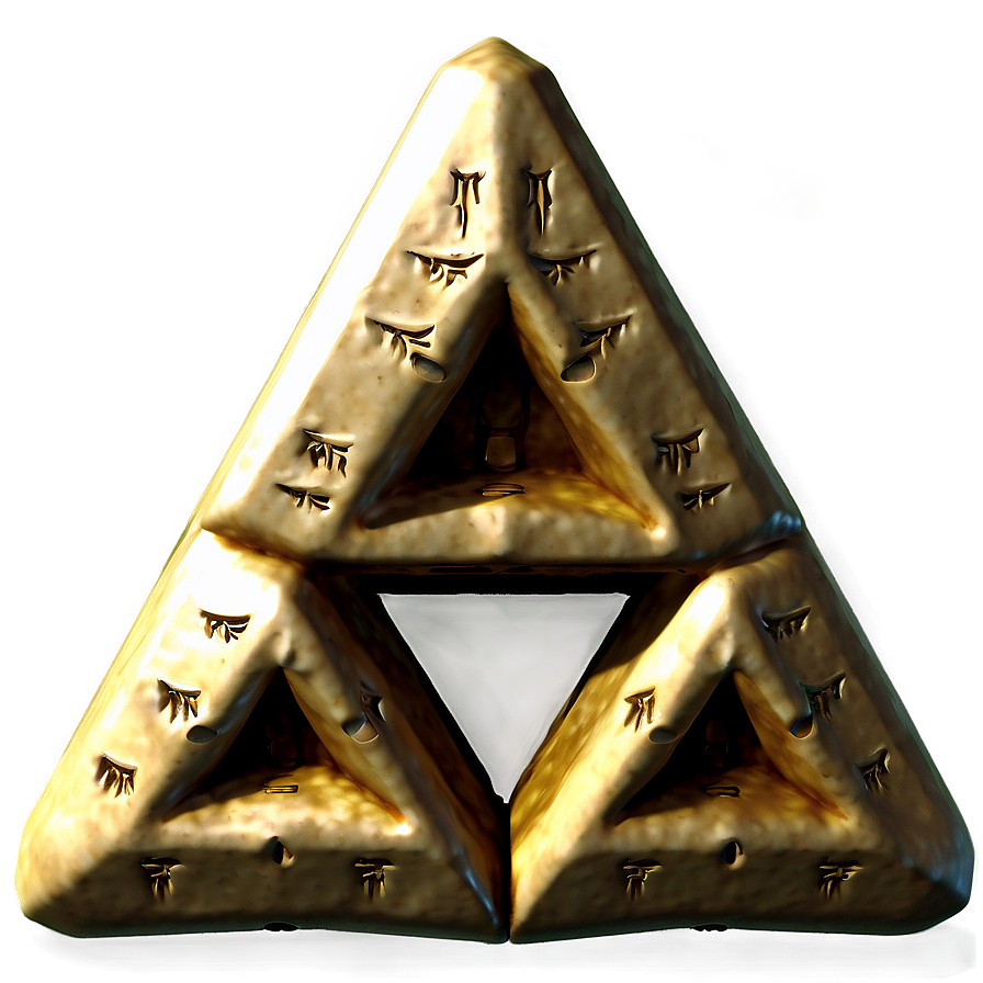 Triforce 3d Model Png 8