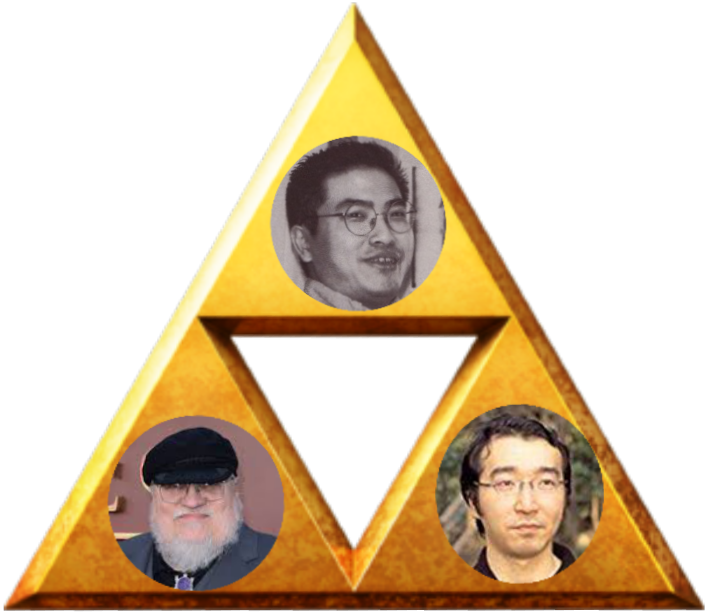 Triforce Collageof Three Individuals