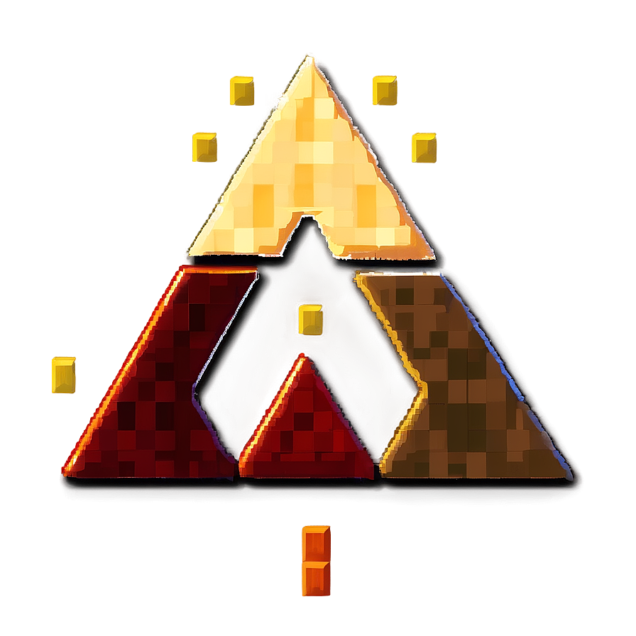 Triforce Pixel Art Png 05242024