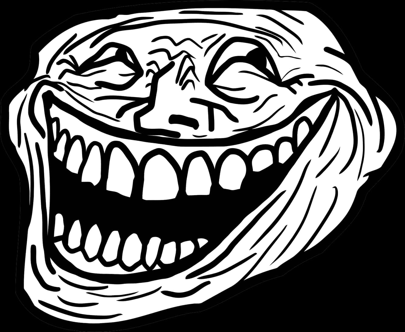 Trollface Iconic Internet Meme