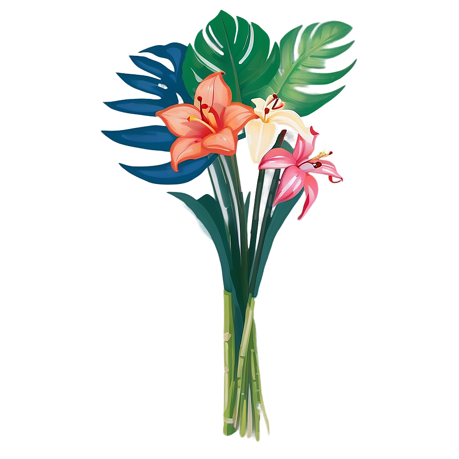 Tropical Bouquet Png Ymb83