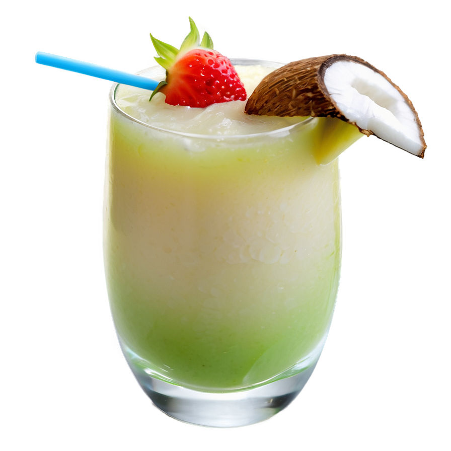 Tropical Coconut Cocktail Png 82