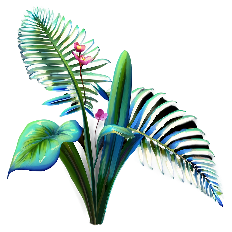 Tropical Flowering Plant Png 06272024