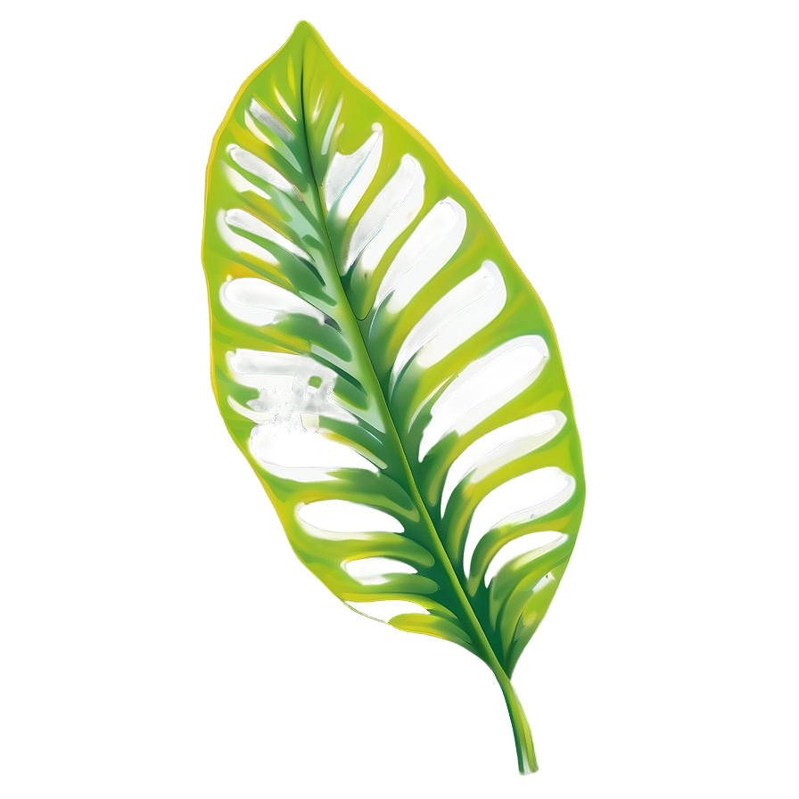 Tropical Leaf Accent Png 06122024