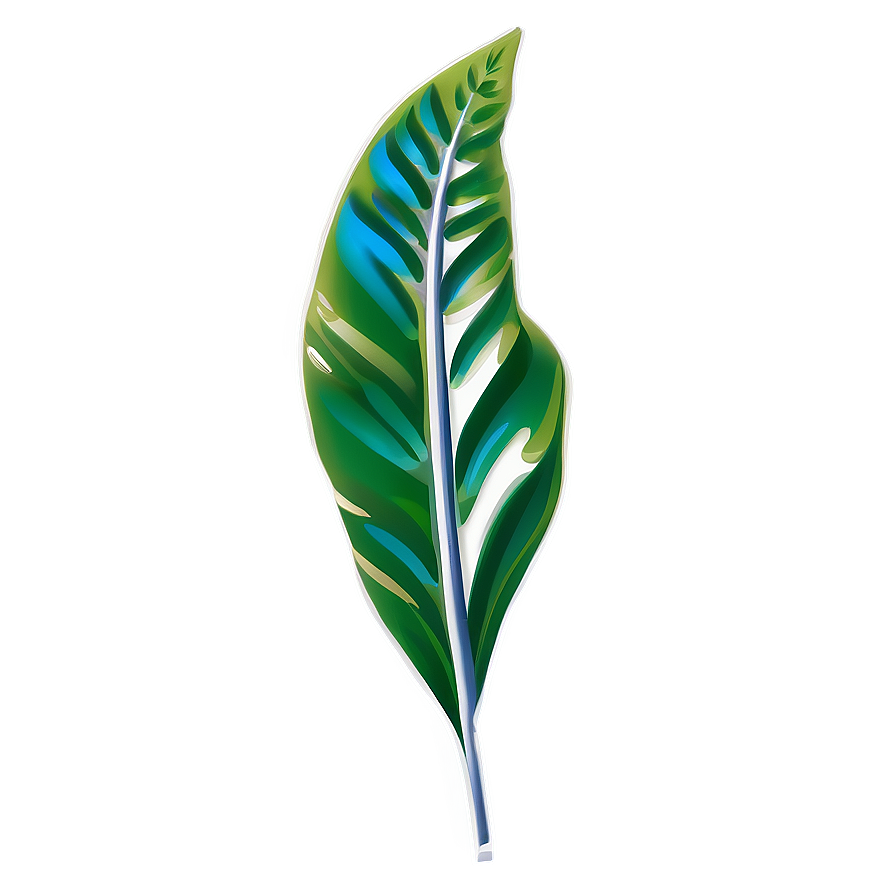 Tropical Leaf B