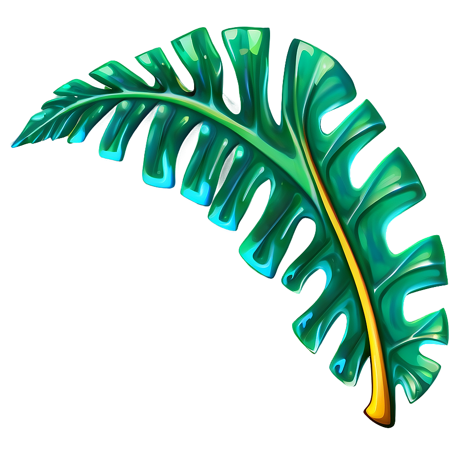 Tropical Leaf Digital Png 06122024