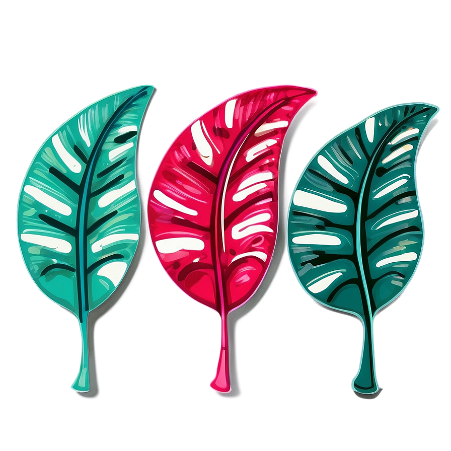 Tropical Leaf Digital Png 6