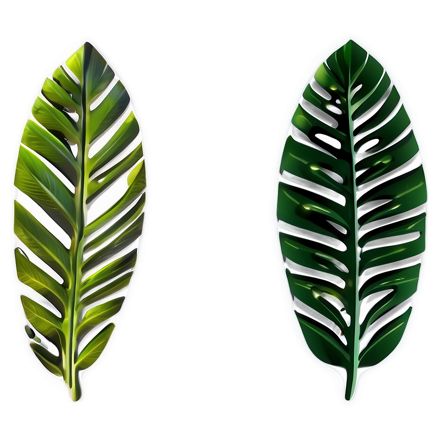 Tropical Leaf Element Png Ctj29