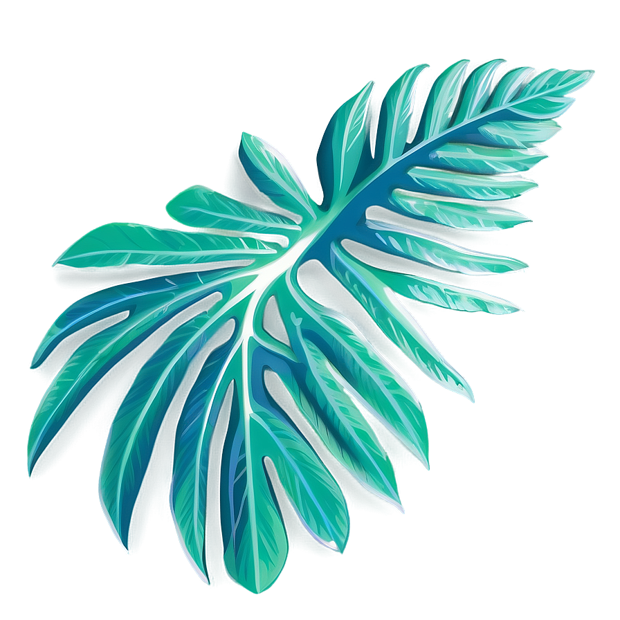 Tropical Leaf Outline Png Xhl47