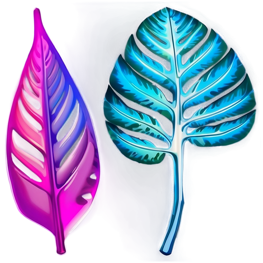 Tropical Leaf Set Png 06122024