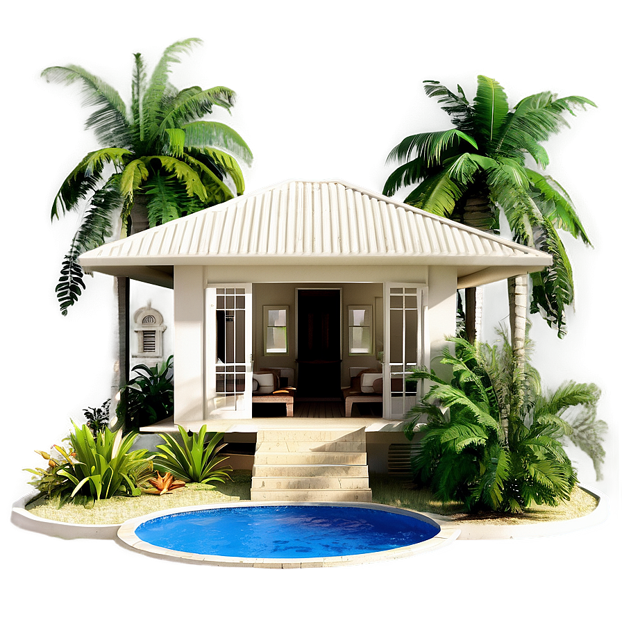 Tropical Mansion Oasis Png 19