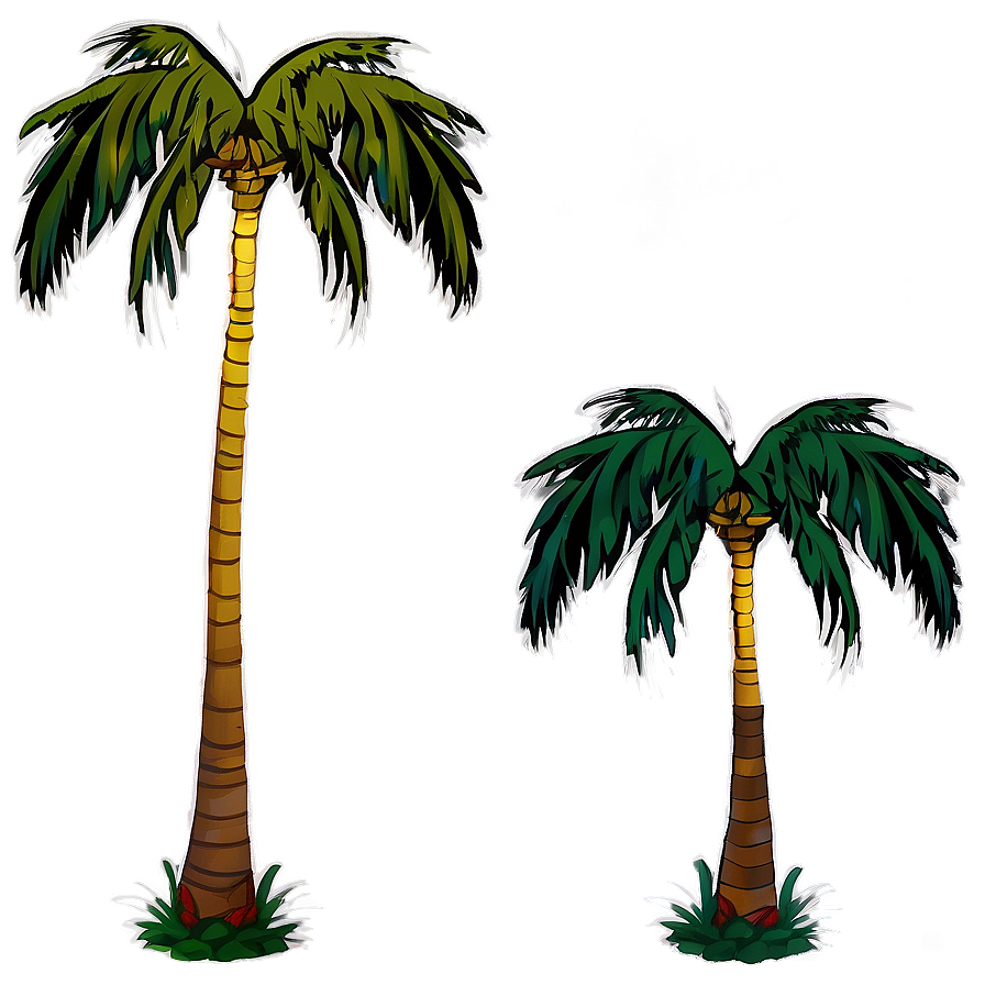 Tropical Palm Tree Png 04292024