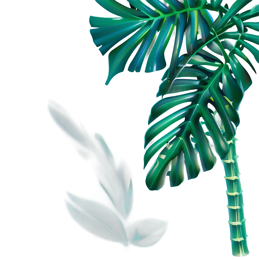 Tropical Plant Design Png Pxd