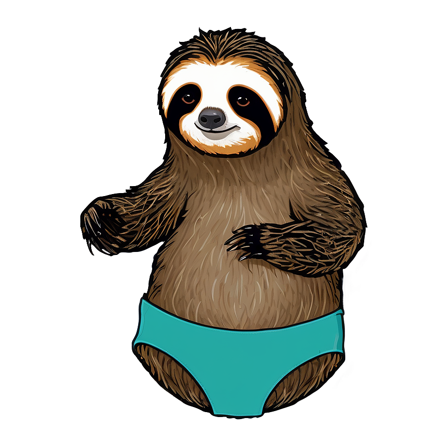 Tropical Sloth Png Hfd