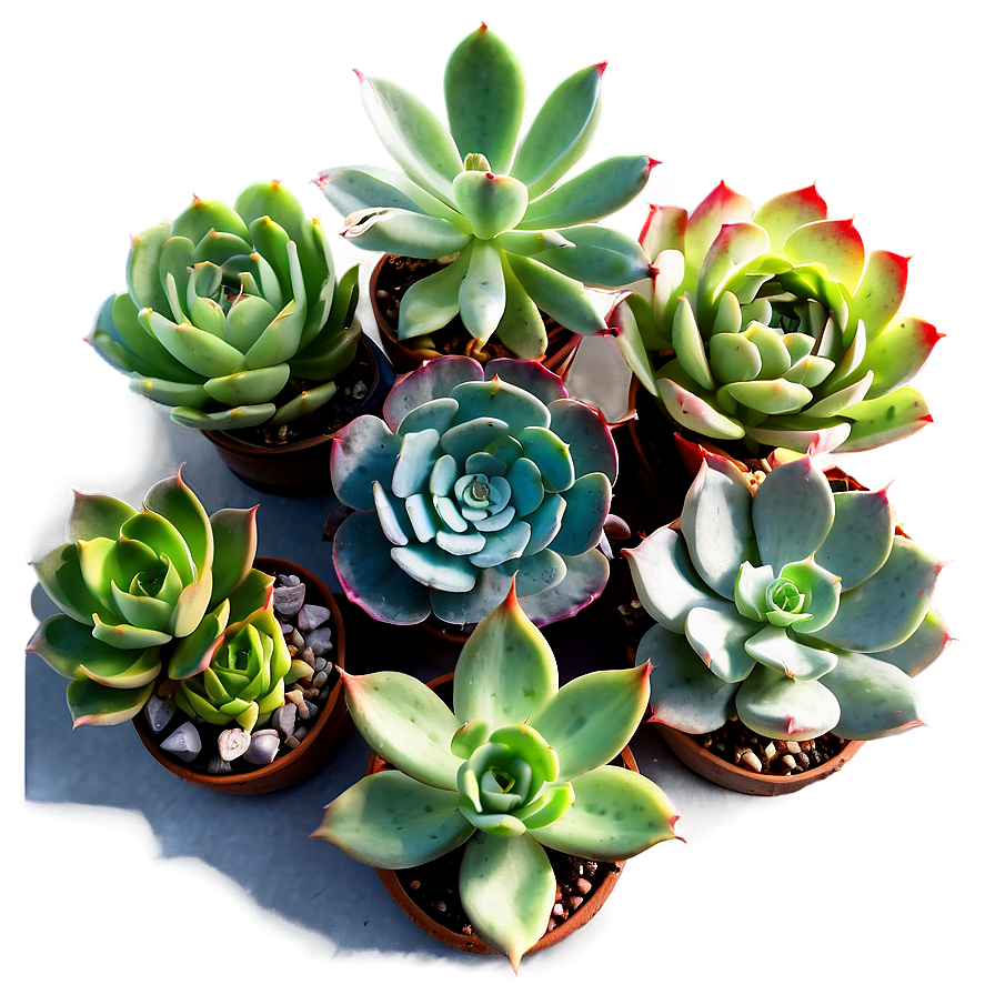 Tropical Succulents Selection Png 06212024