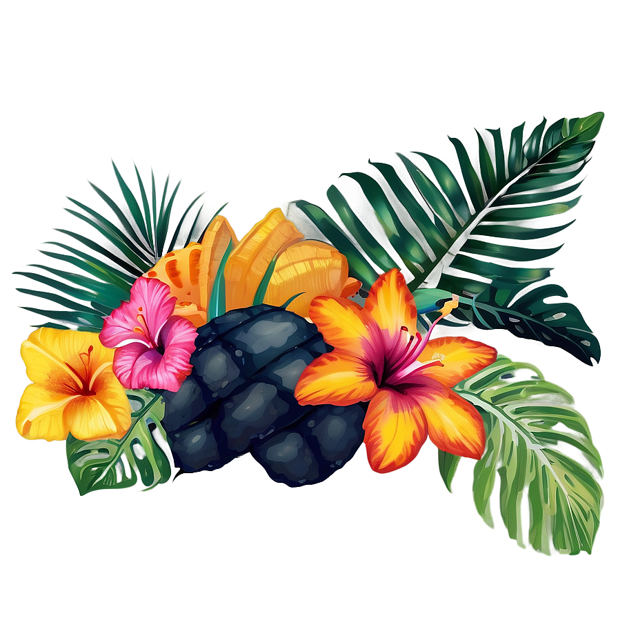 Tropical Summer Vibes Png 06252024