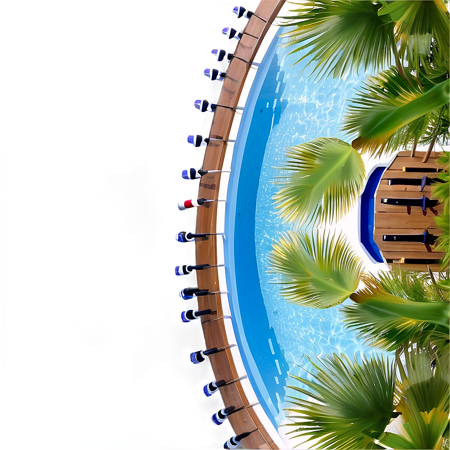 Tropical Swimming Pool Png Shw