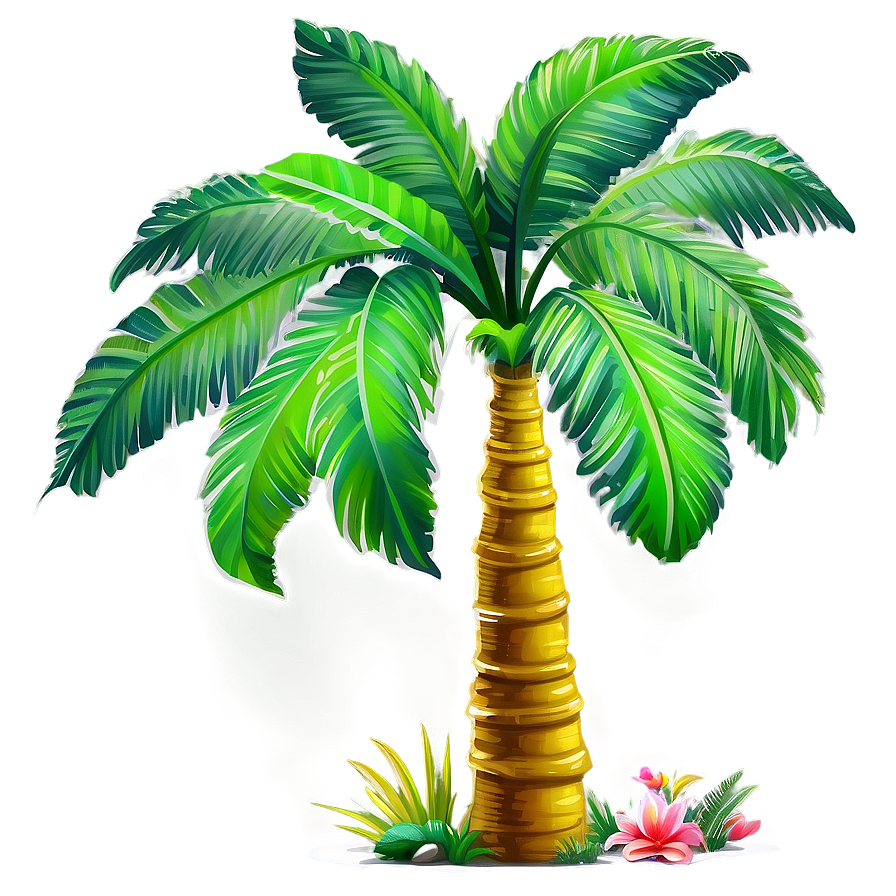 Tropical Tree Drawing Png Dic