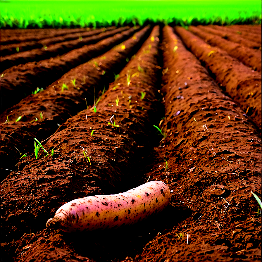 Tuber Crop Field Png Kfh