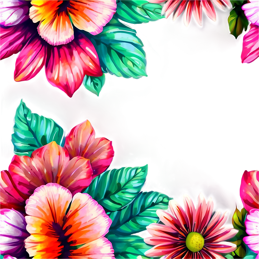 Tumblr Flowers Art Png Khm49