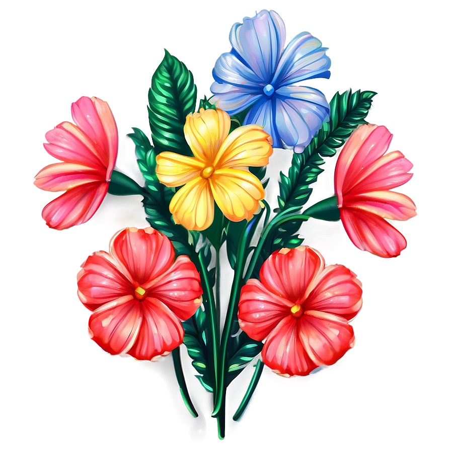 Tumblr Flowers Art Png Uqd66