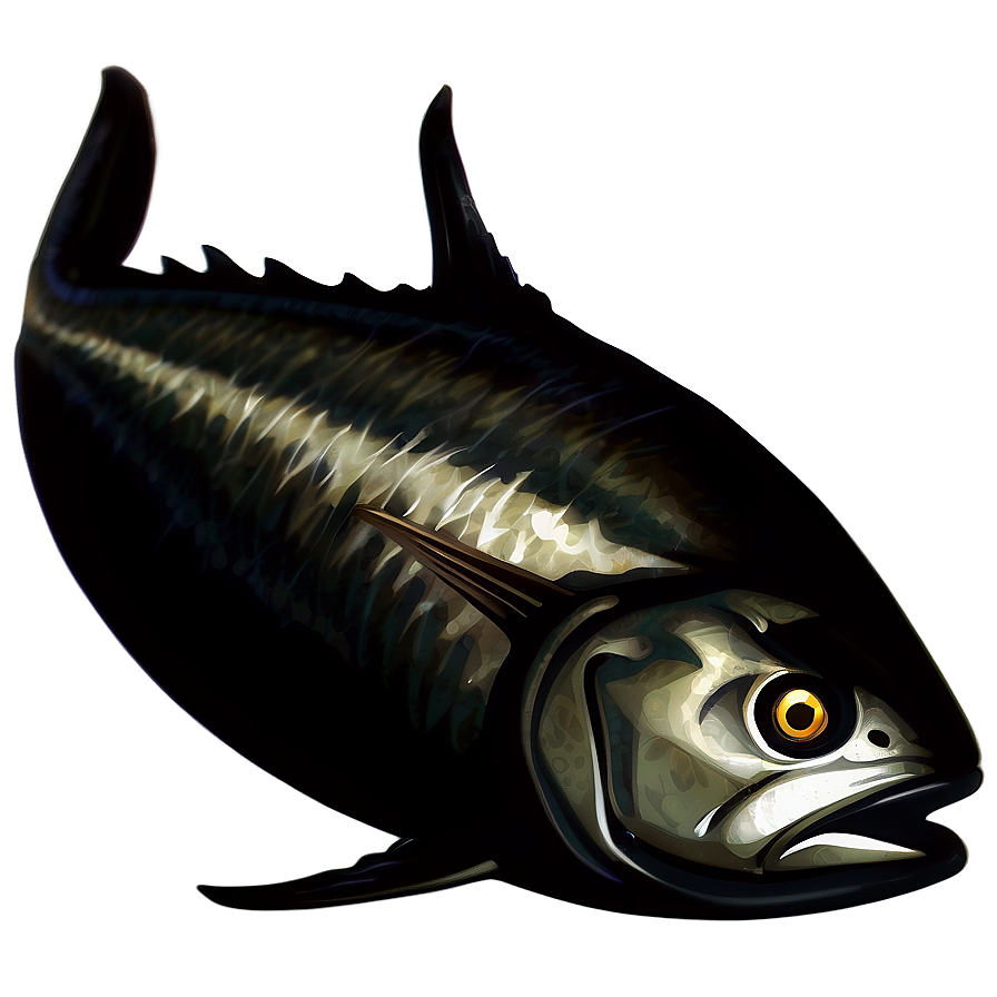 Tuna Fish Silhouette Png Akx