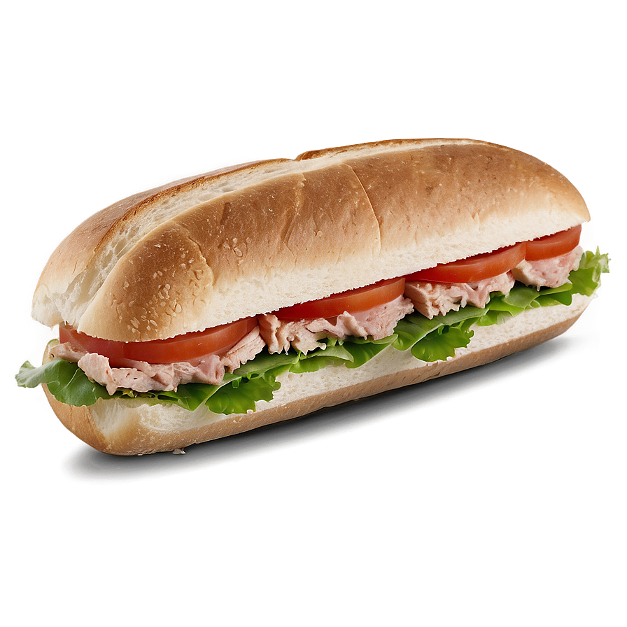 Tuna Sub Sandwich Png Cbq34