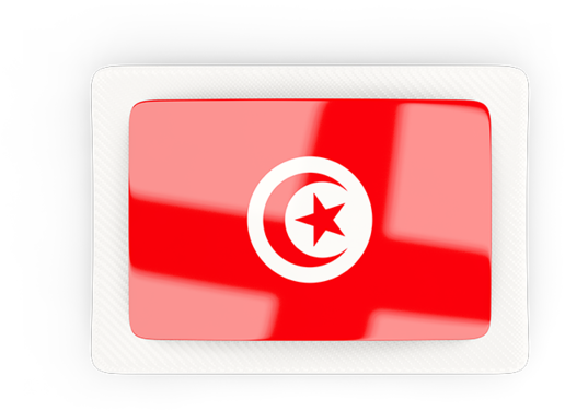 Tunisian Flag Graphic