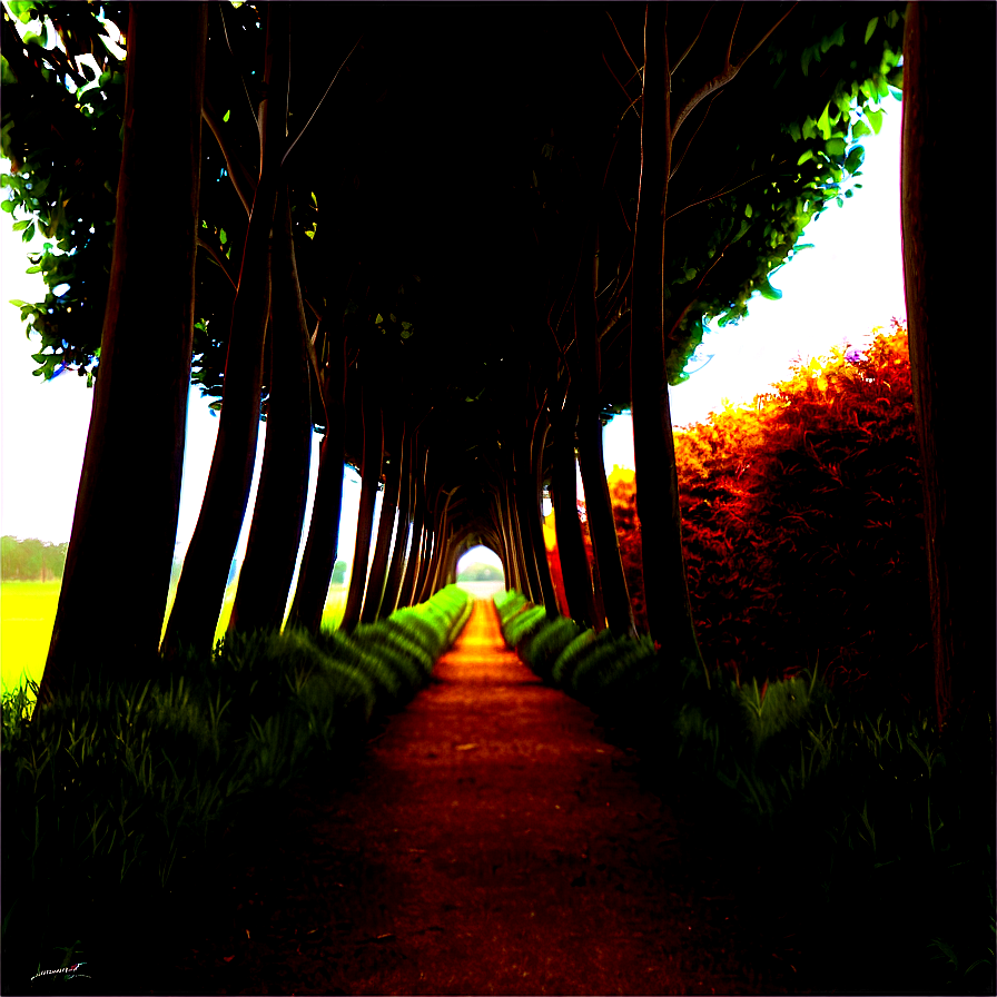 Tunnel Of Trees Png Lgx