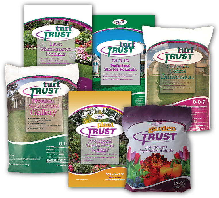 Turf Trust Fertilizer Products Collection