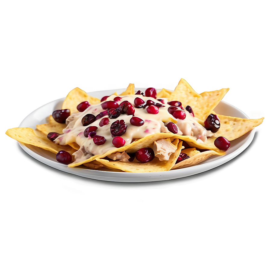 Turkey And Cranberry Nachos Png Xtr65