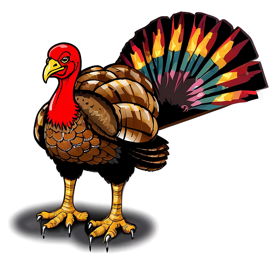 Turkey With Sign Png 29